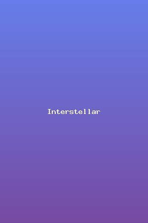Interstellar