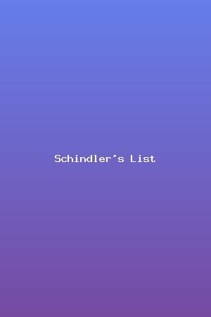 Schindler's List