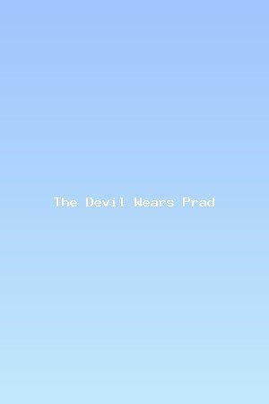 The Devil Wears Prada